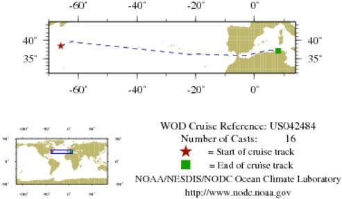 NODC Cruise US-42484 Information