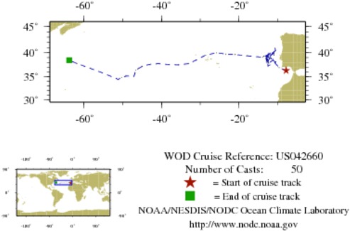 NODC Cruise US-42660 Information