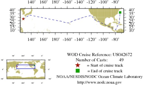 NODC Cruise US-42672 Information