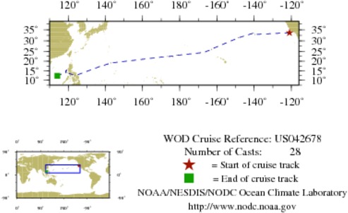 NODC Cruise US-42678 Information