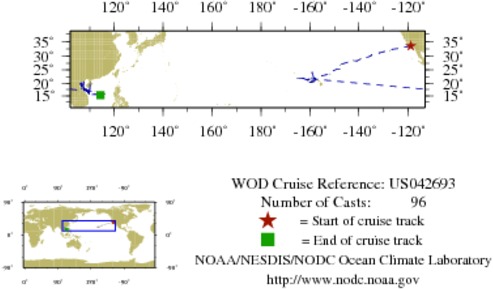 NODC Cruise US-42693 Information