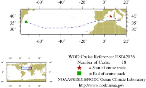NODC Cruise US-42836 Information