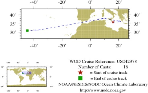 NODC Cruise US-42978 Information