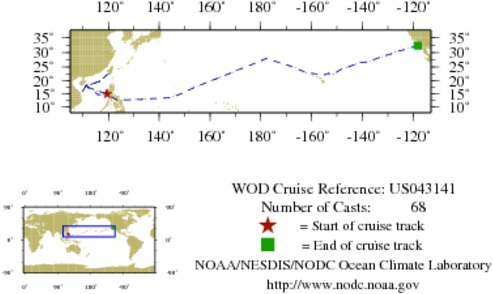 NODC Cruise US-43141 Information