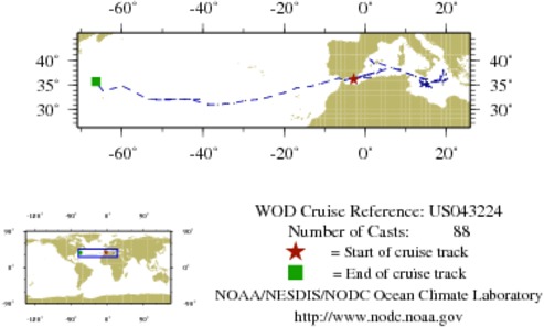 NODC Cruise US-43224 Information