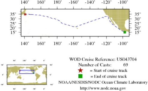 NODC Cruise US-43704 Information
