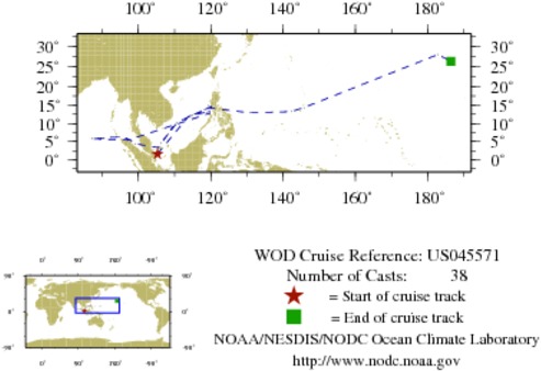 NODC Cruise US-45571 Information