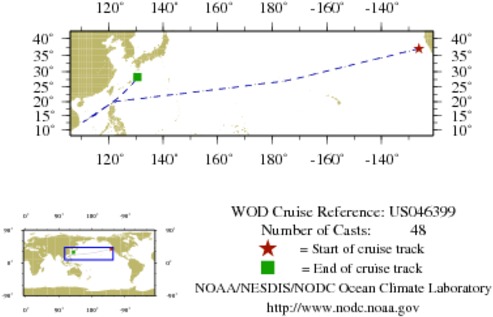 NODC Cruise US-46399 Information