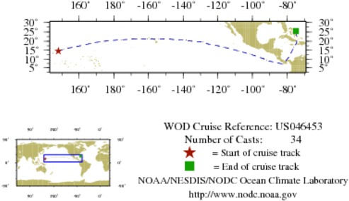 NODC Cruise US-46453 Information