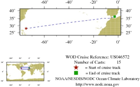 NODC Cruise US-46572 Information