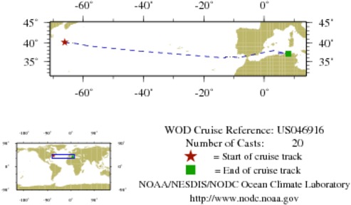 NODC Cruise US-46916 Information