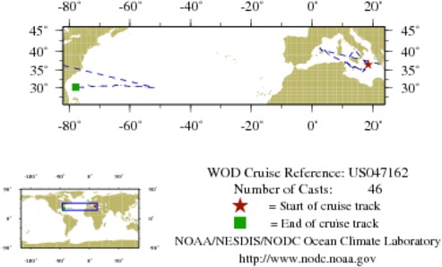 NODC Cruise US-47162 Information