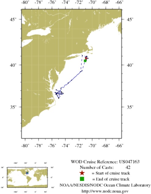 NODC Cruise US-47163 Information