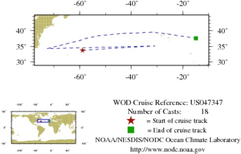 NODC Cruise US-47347 Information