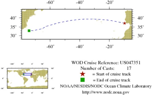 NODC Cruise US-47351 Information