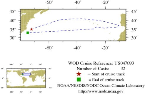 NODC Cruise US-47693 Information