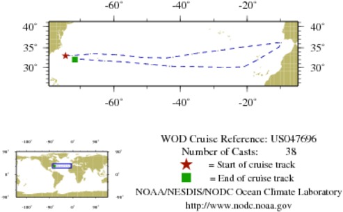 NODC Cruise US-47696 Information