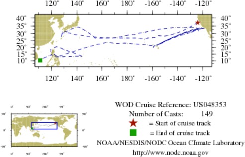 NODC Cruise US-48353 Information