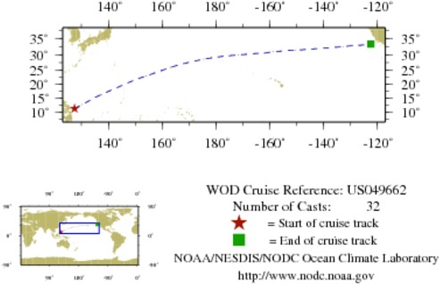 NODC Cruise US-49662 Information