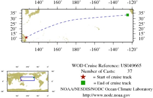 NODC Cruise US-49665 Information
