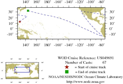 NODC Cruise US-49691 Information