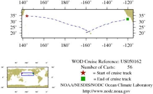 NODC Cruise US-50162 Information
