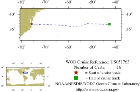 NODC Cruise US-51763 Information