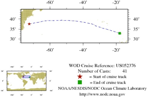 NODC Cruise US-52376 Information