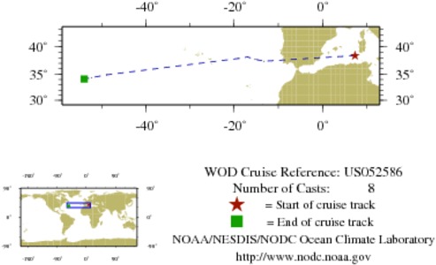 NODC Cruise US-52586 Information