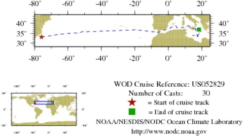 NODC Cruise US-52829 Information