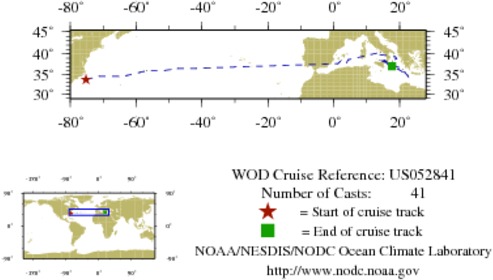 NODC Cruise US-52841 Information