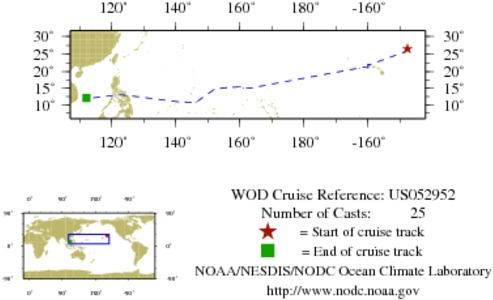 NODC Cruise US-52952 Information