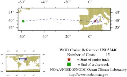 NODC Cruise US-53440 Information