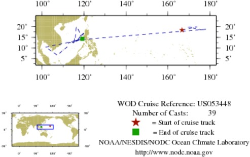 NODC Cruise US-53448 Information