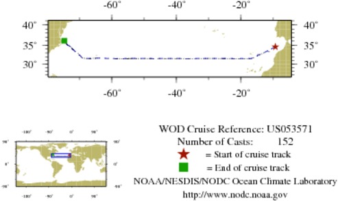 NODC Cruise US-53571 Information