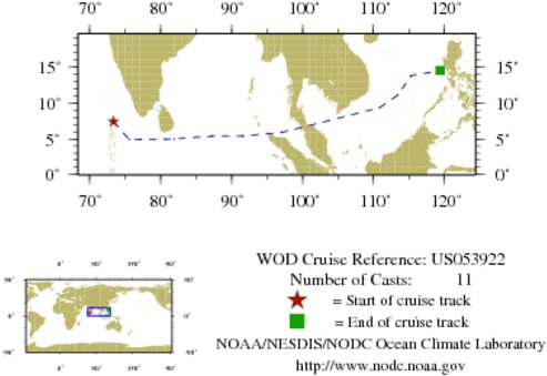 NODC Cruise US-53922 Information