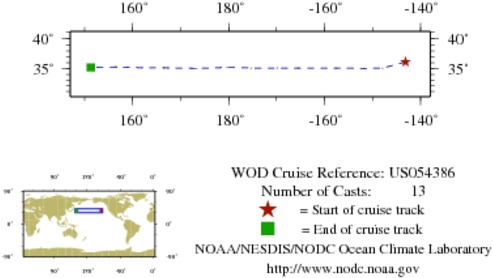 NODC Cruise US-54386 Information