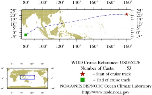 NODC Cruise US-55276 Information