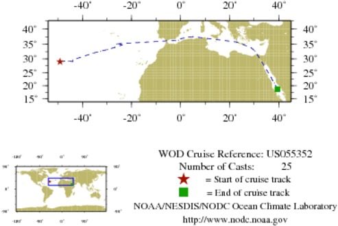 NODC Cruise US-55352 Information