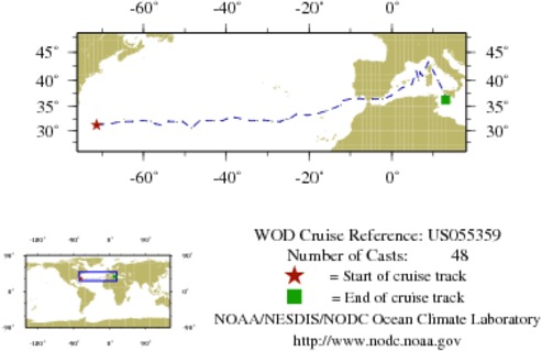 NODC Cruise US-55359 Information