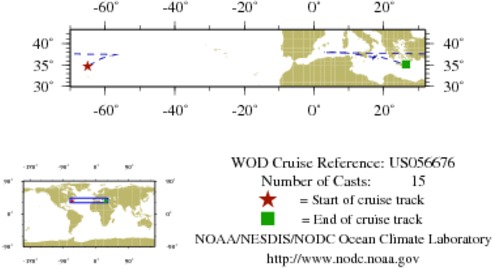 NODC Cruise US-56676 Information