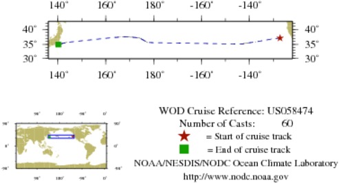 NODC Cruise US-58474 Information