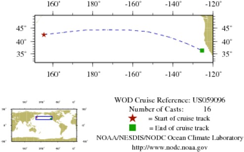NODC Cruise US-59096 Information
