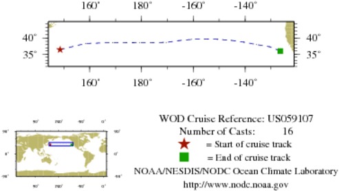 NODC Cruise US-59107 Information
