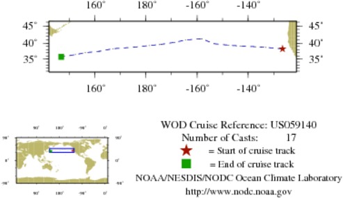 NODC Cruise US-59140 Information