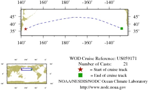 NODC Cruise US-59171 Information