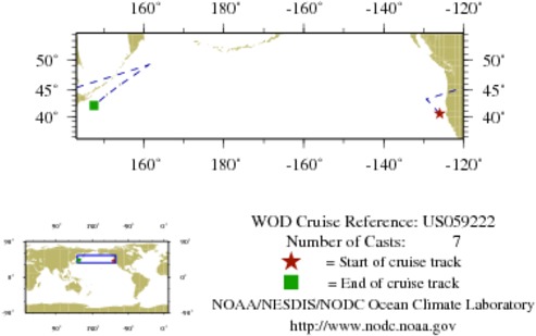 NODC Cruise US-59222 Information