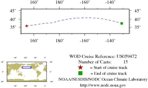NODC Cruise US-59472 Information
