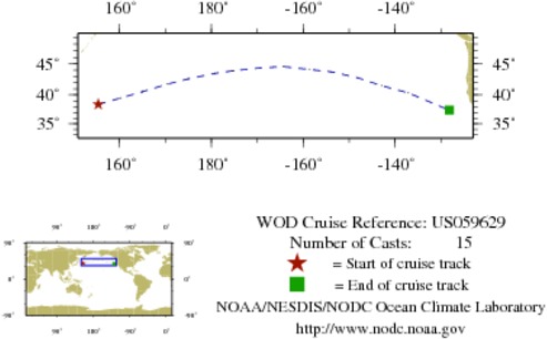 NODC Cruise US-59629 Information