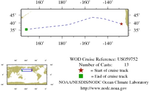 NODC Cruise US-59752 Information